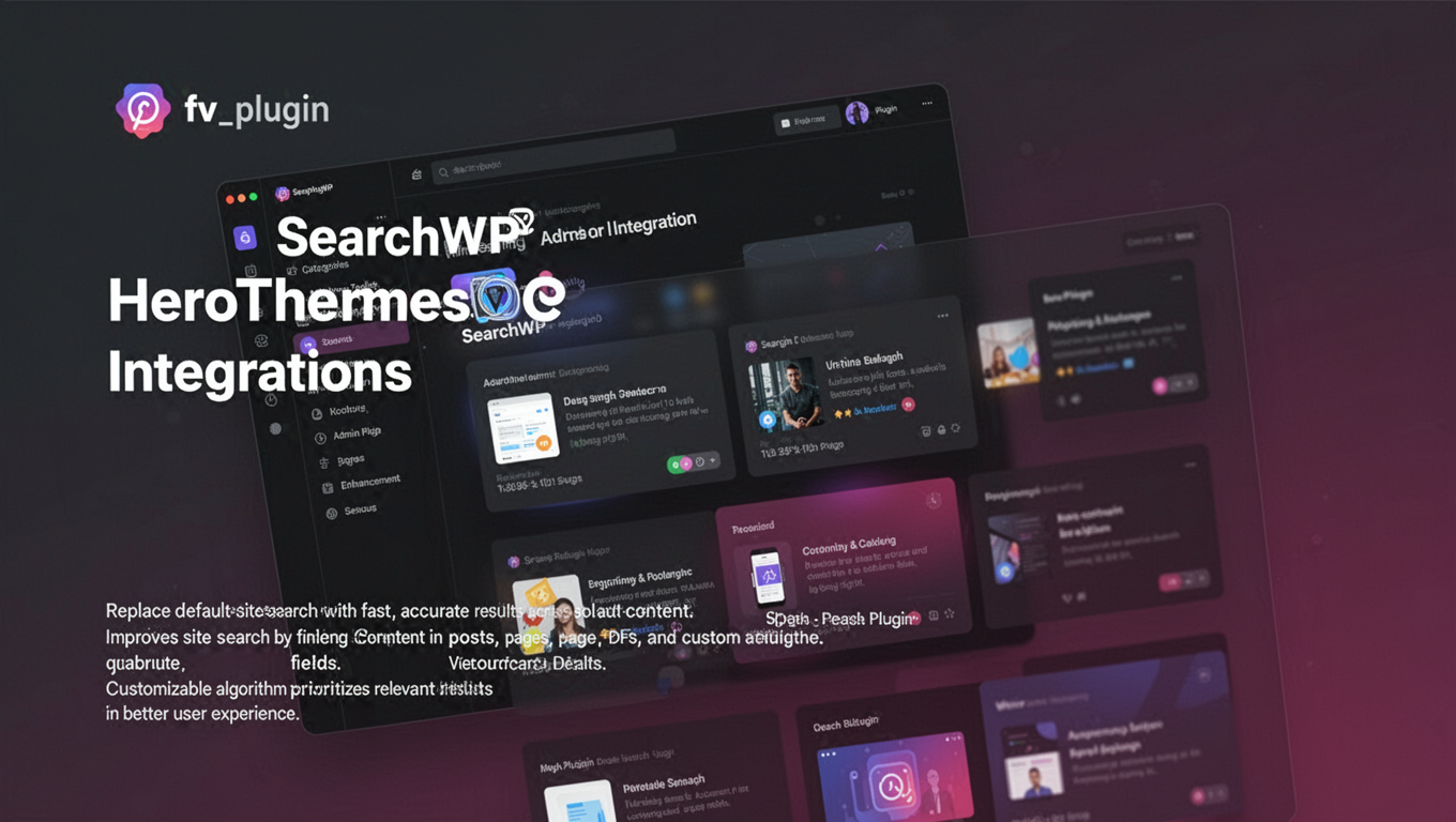 Preview of SearchWP HeroThemes Integration