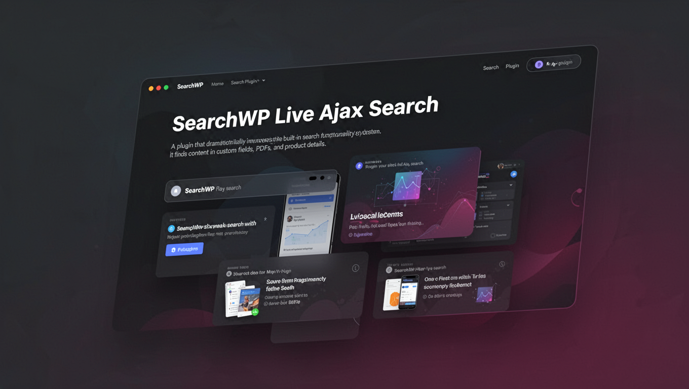 Preview of SearchWP Live Ajax Search