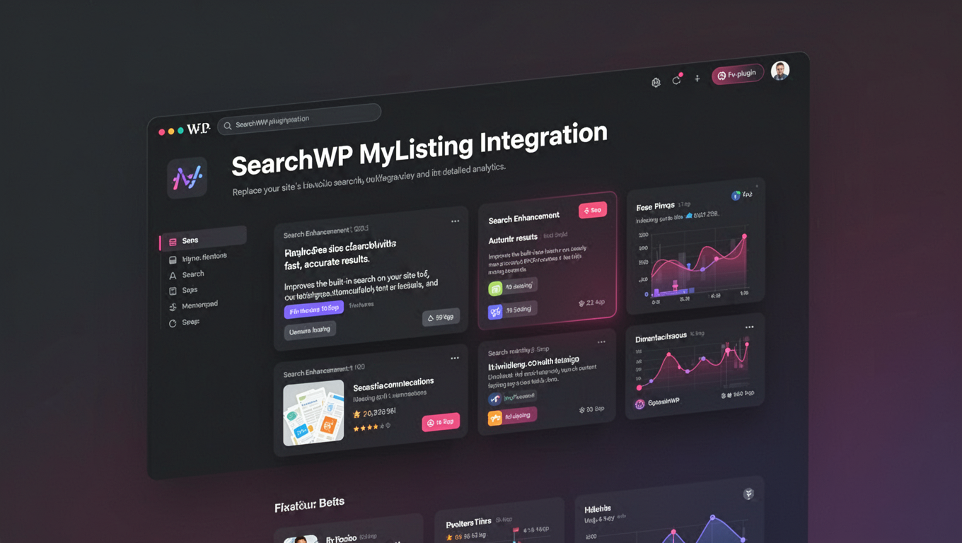 Preview of SearchWP MyListing Integration