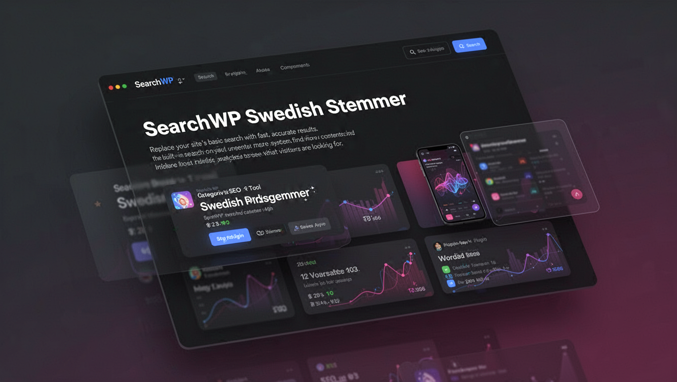 Preview of SearchWP Swedish Stemmer