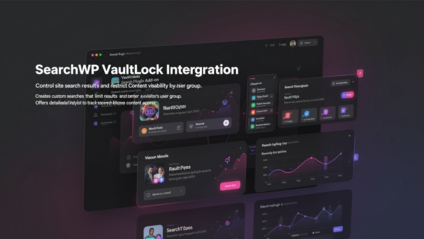 Preview of SearchWP VaultLock Integration