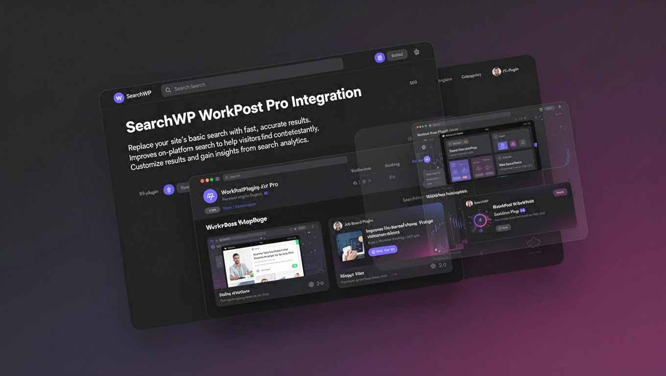 Preview of SearchWP WorkPost Pro Integration