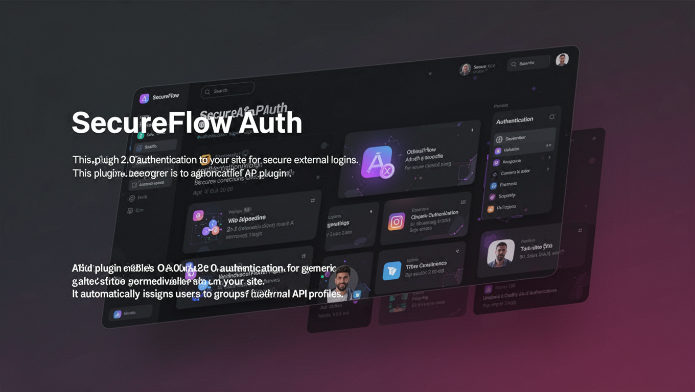 Preview of SecureFlow Auth