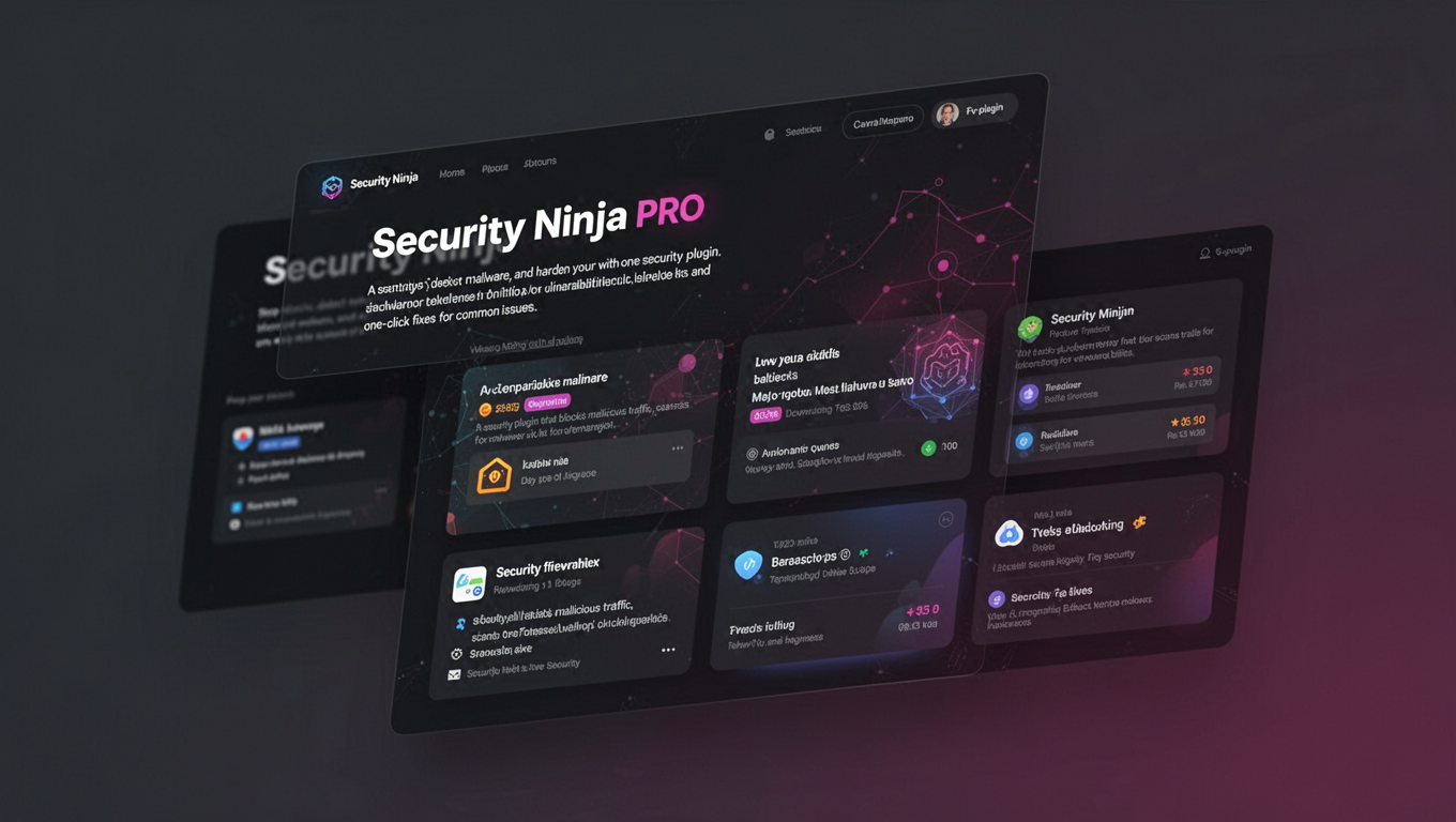 Preview of Security Ninja PRO