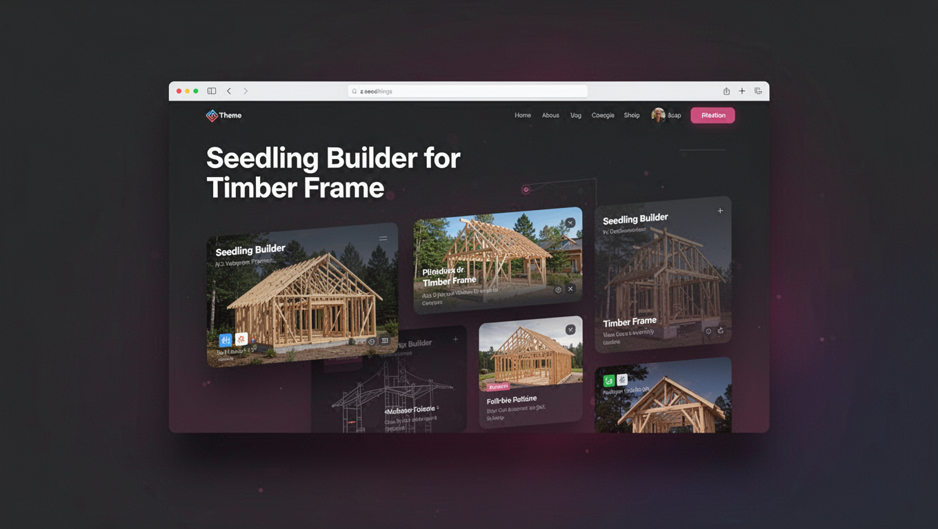 Preview of Seedling Builder for Timber Frame