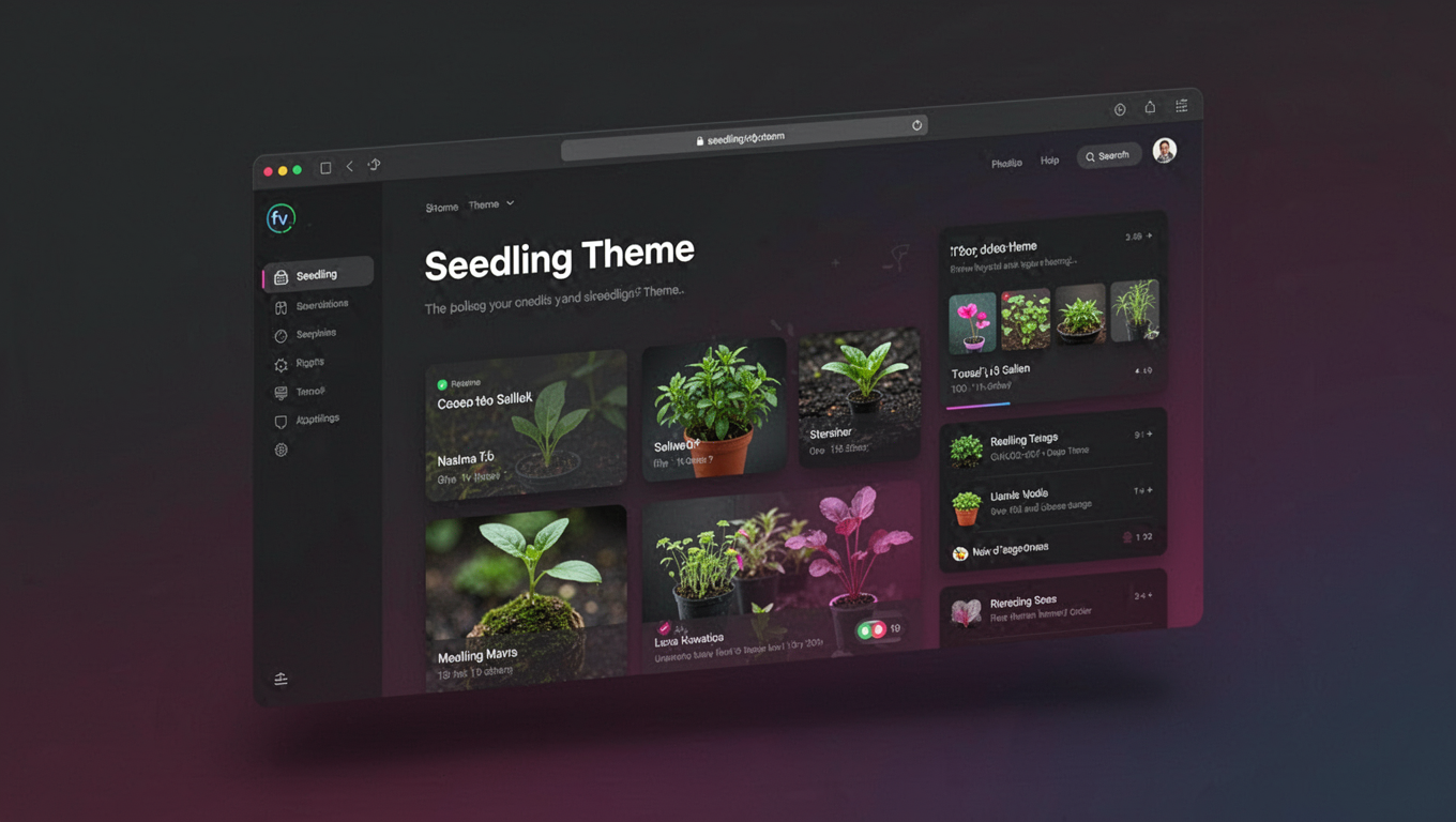 Preview of Seedling Theme