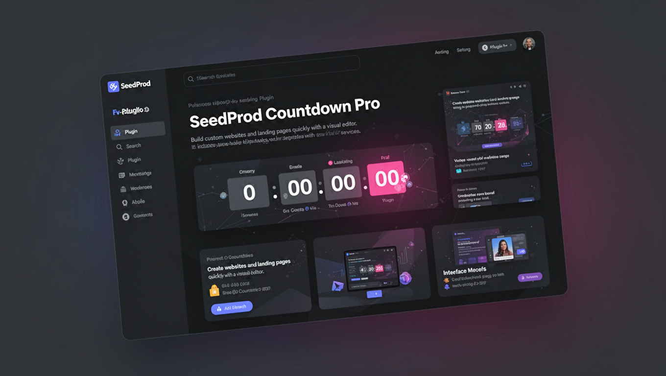 Preview of SeedProd Countdown Pro