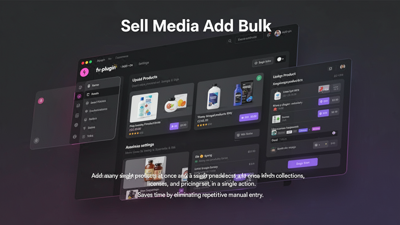 Preview of Sell Media Add Bulk
