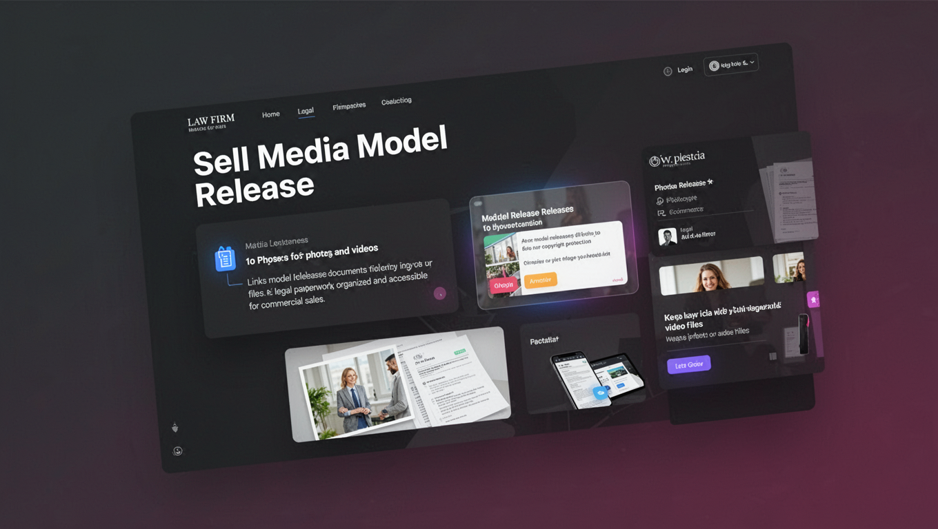 Preview of Sell Media Model Release