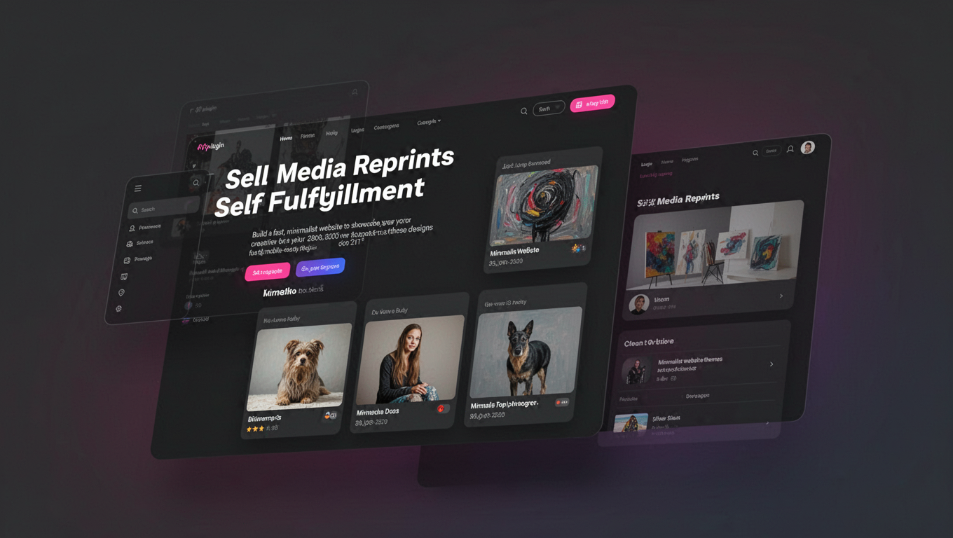 Preview of Sell Media Reprints Self Fulfillment