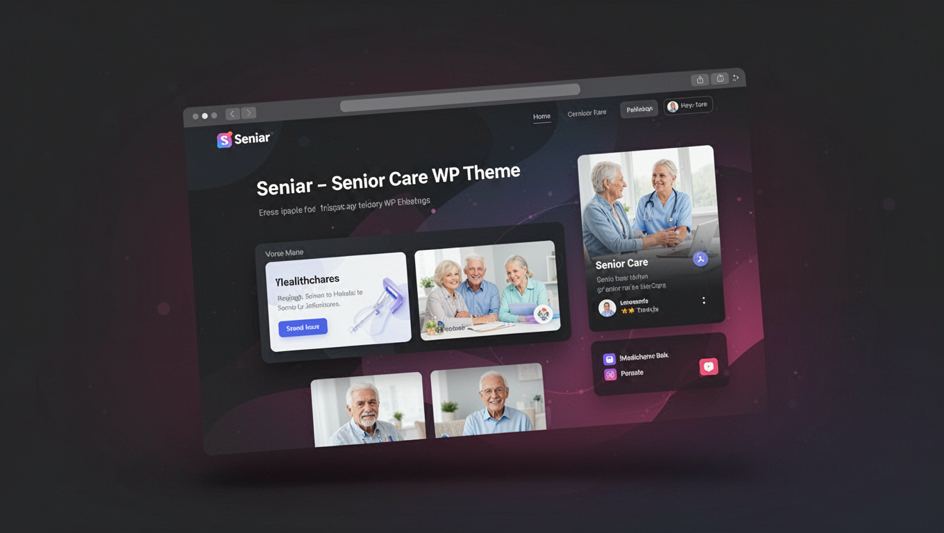 Preview of Seniar - Senior Care WP Theme