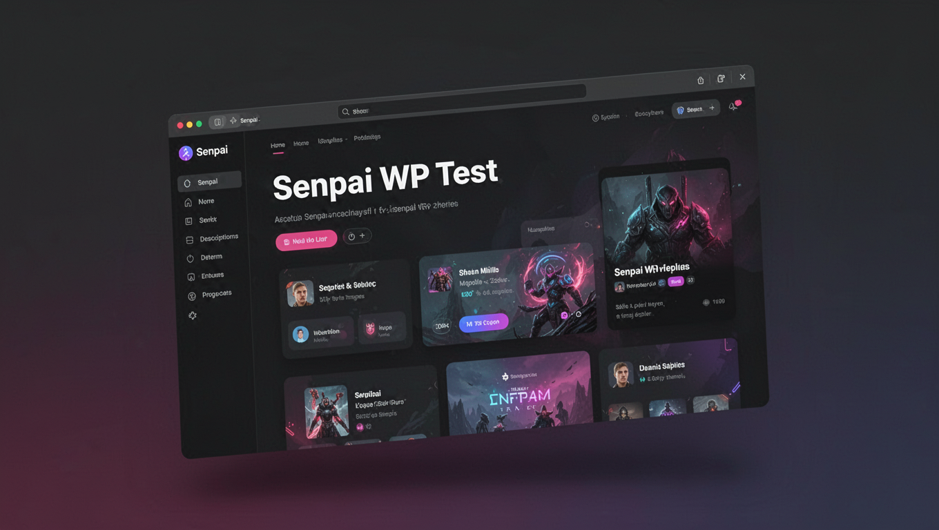 Preview of Senpai WP Test