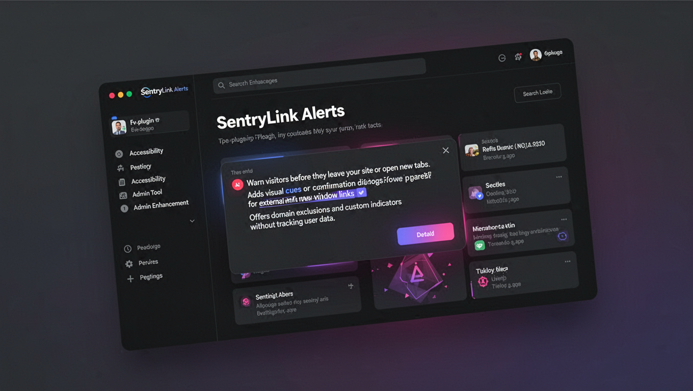 Preview of SentryLink Alerts