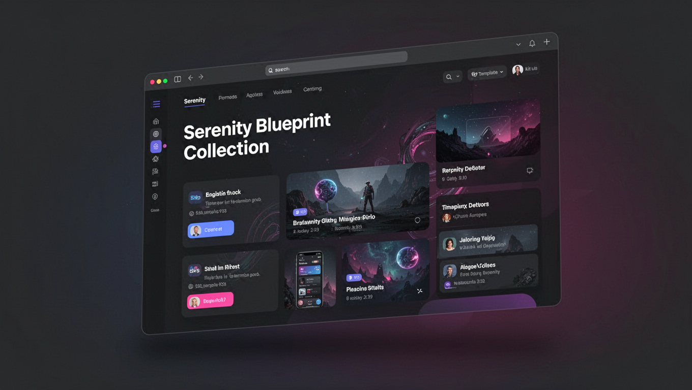 Preview of Serenity Blueprint Collection