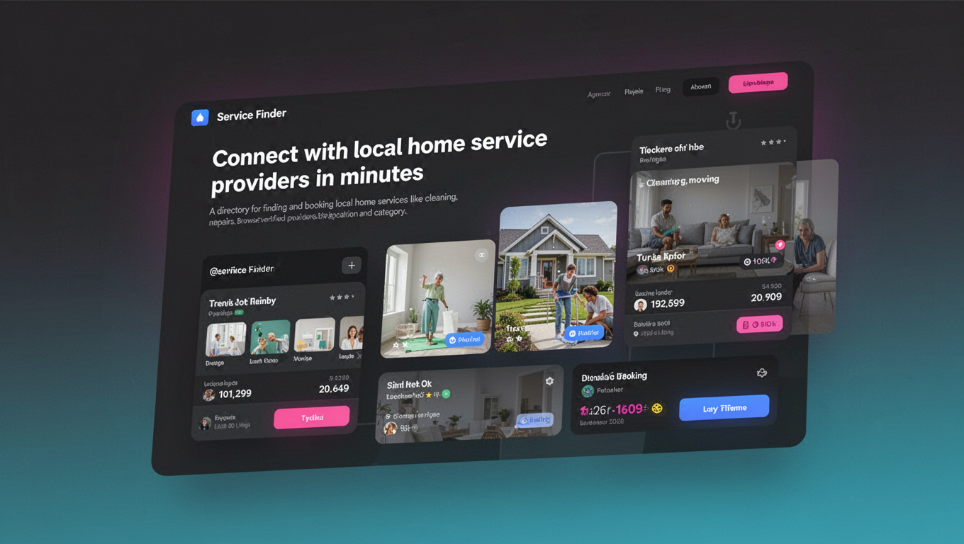Preview of Service Finder