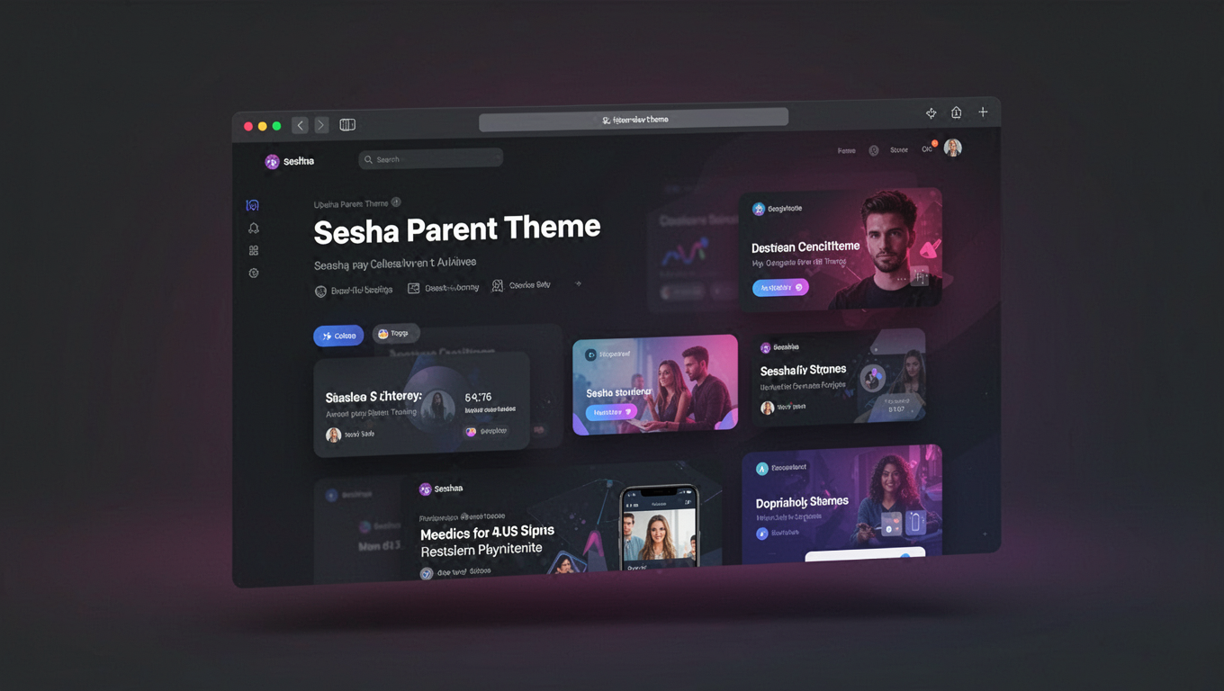 Preview of Sesha Parent Theme
