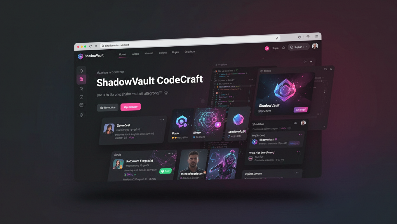 Preview of ShadowVault CodeCraft