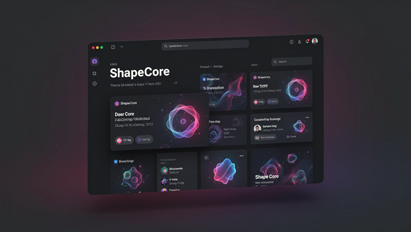 Preview of ShapeCore