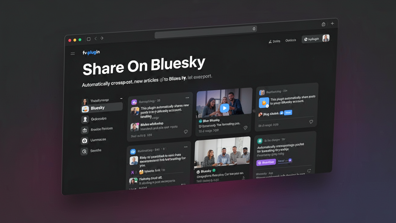 Preview of Share On Bluesky