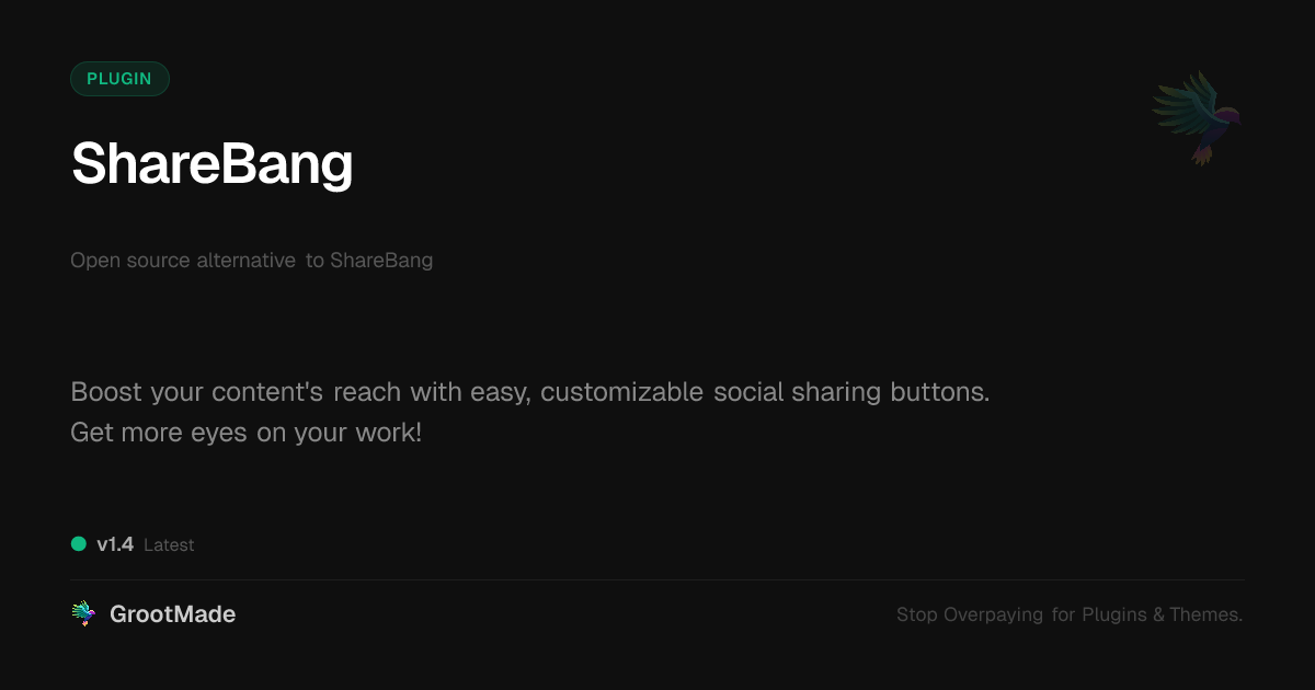 Preview of ShareBang