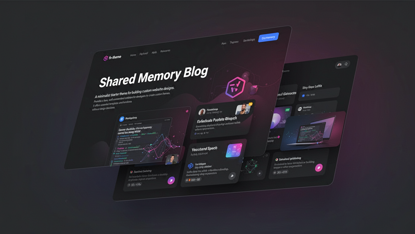 Preview of Shared Memory Blog
