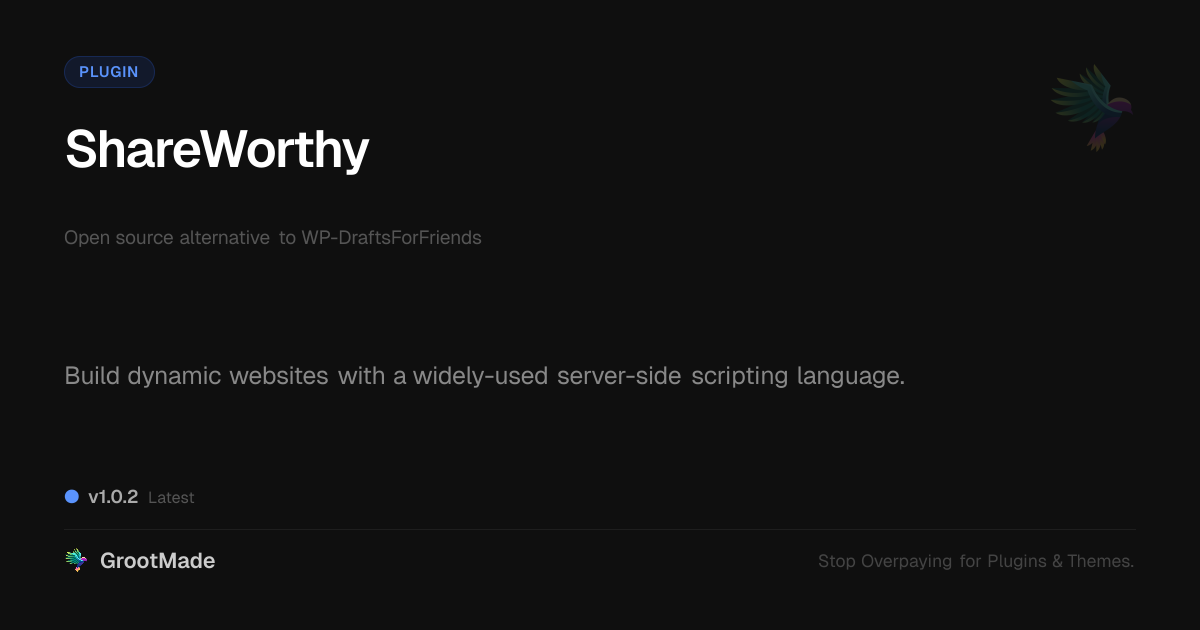 Preview of ShareWorthy