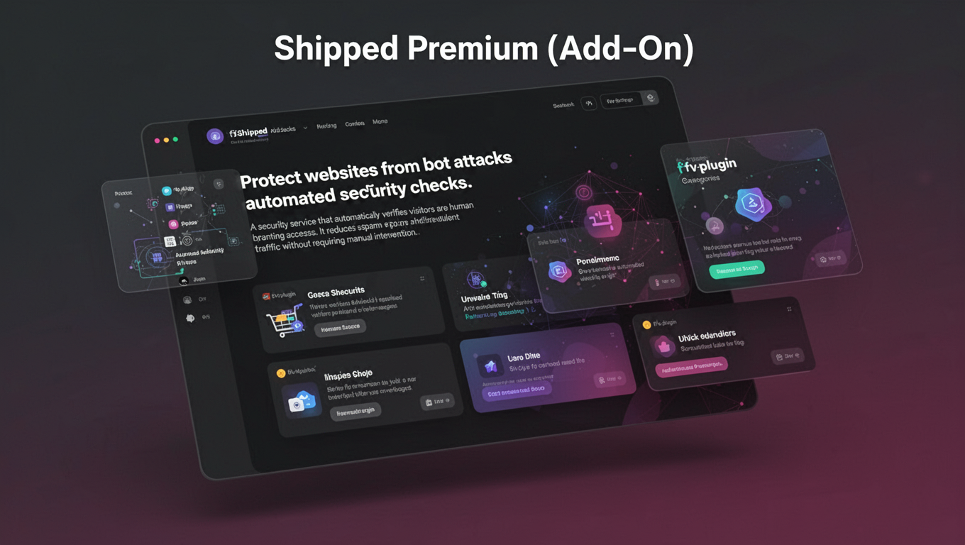 Preview of Shipped Premium (Add-On)