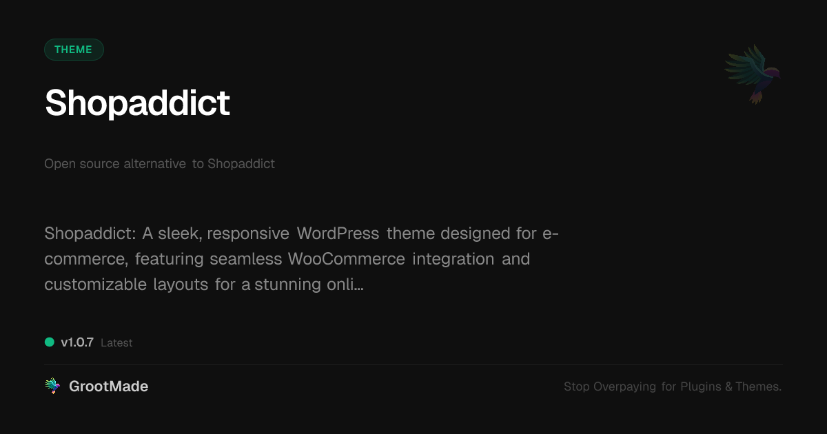 Preview of Shopaddict