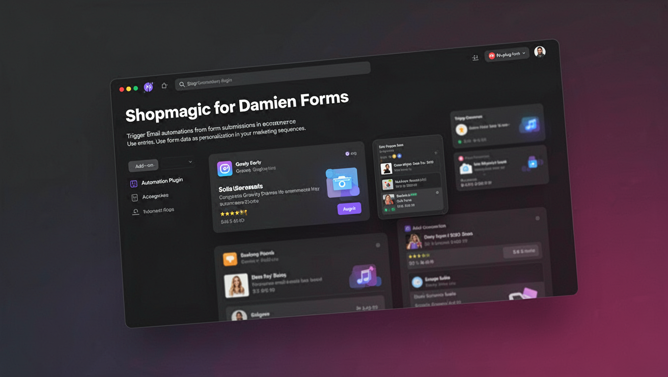 Preview of Shopmagic for Damien Forms