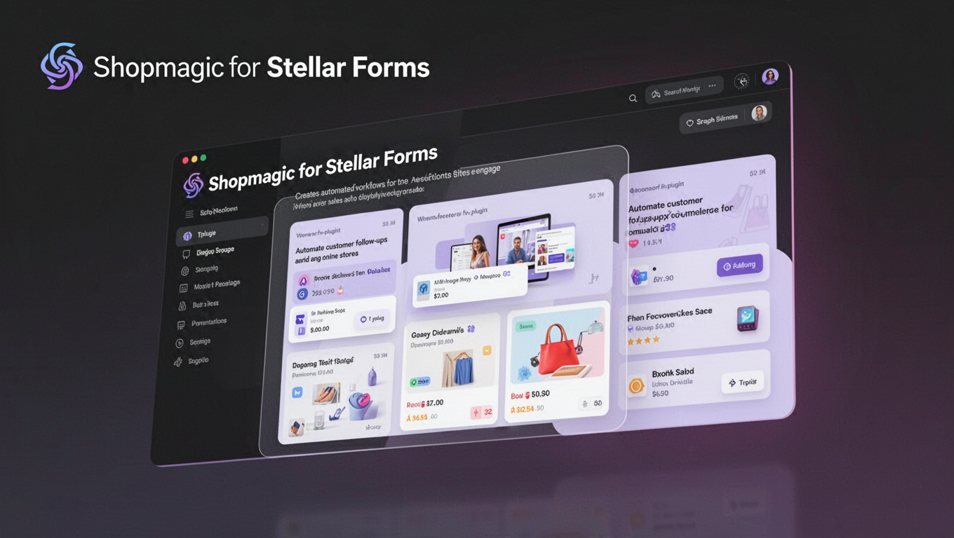Preview of Shopmagic for Stellar Forms