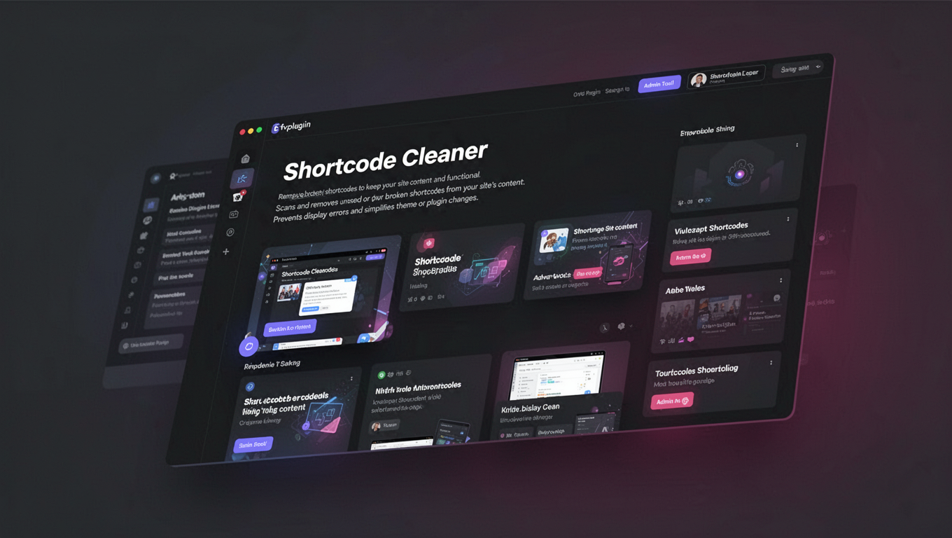 Preview of Shortcode Cleaner