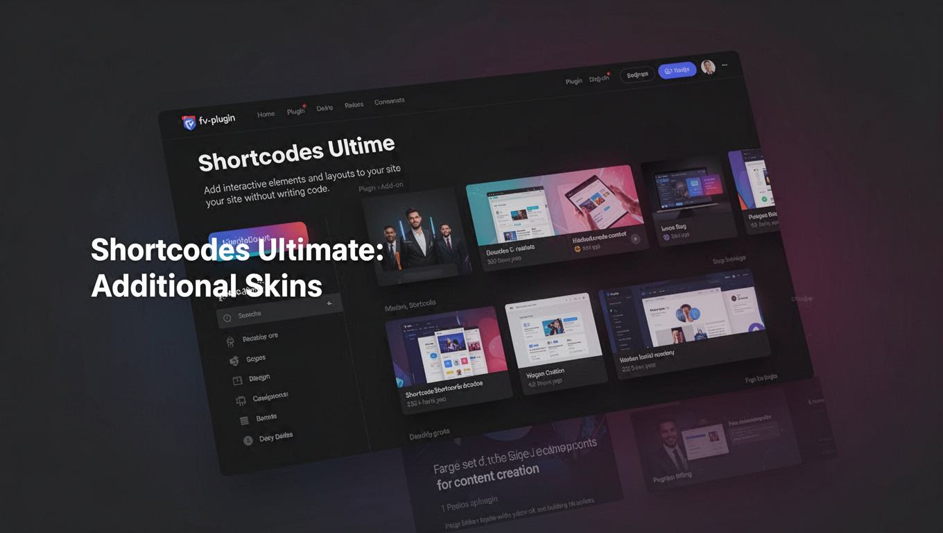 Preview of Shortcodes Ultimate: Additional Skins