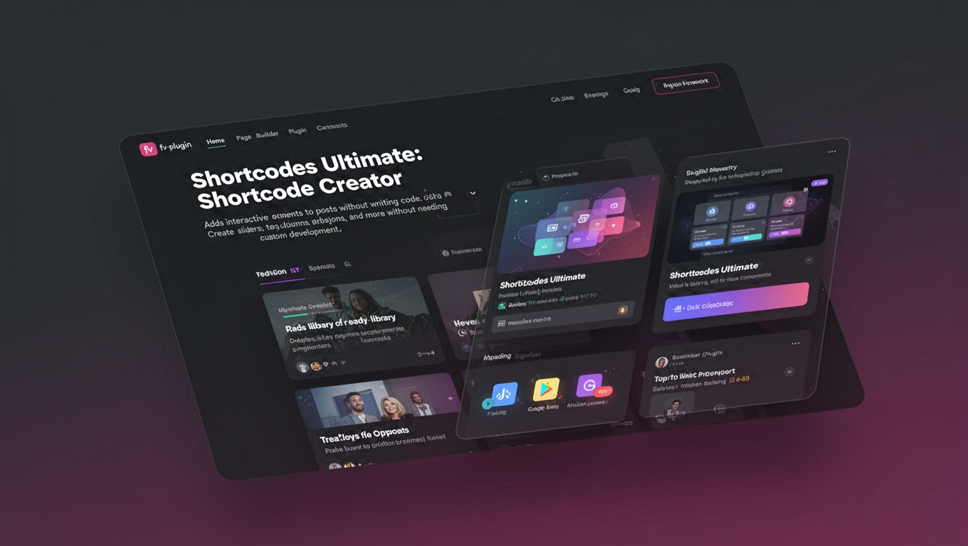 Preview of Shortcodes Ultimate: Shortcode Creator