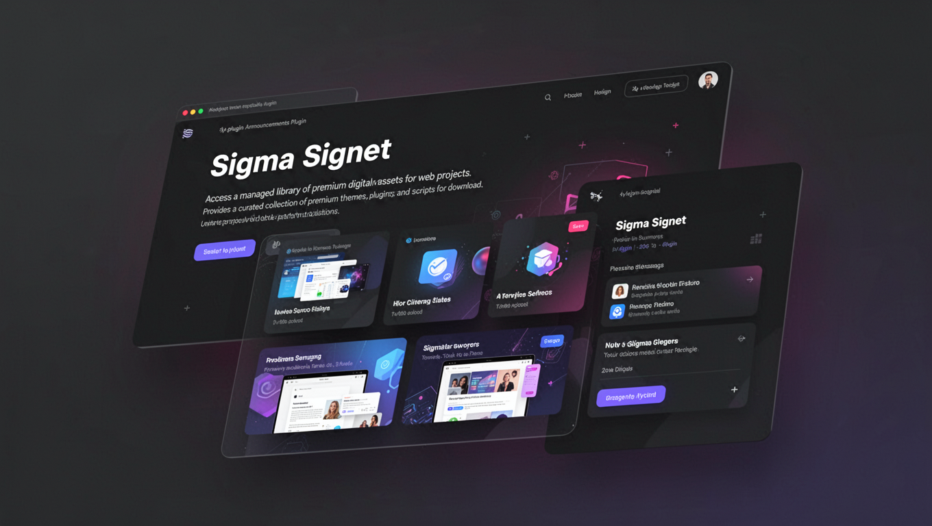Preview of Sigma Signet