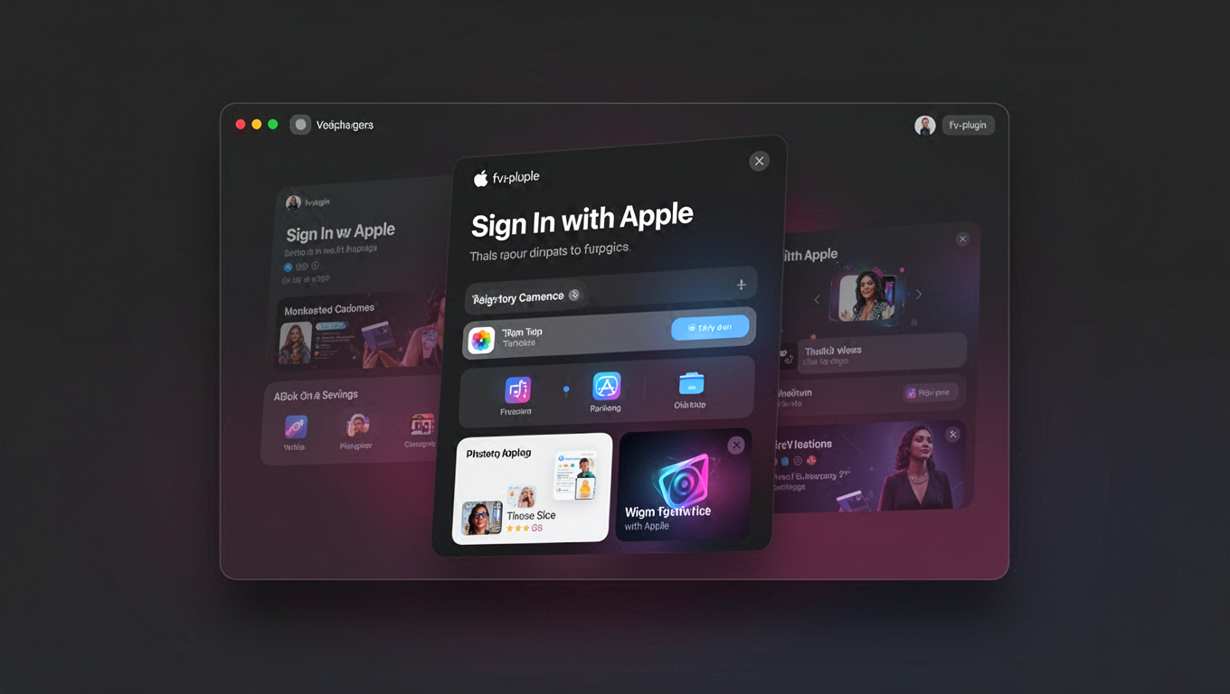 Preview of Sign In with Apple