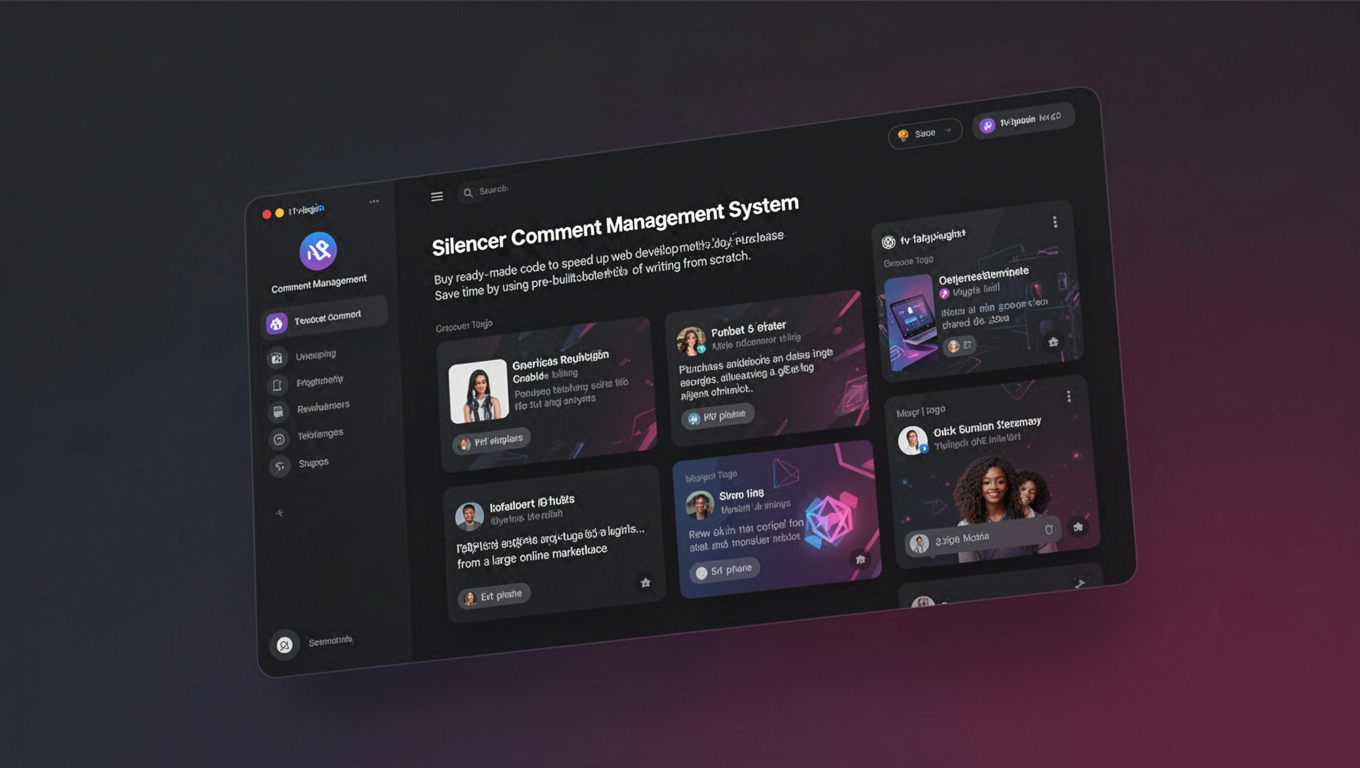 Preview of Silencer Comment Management System