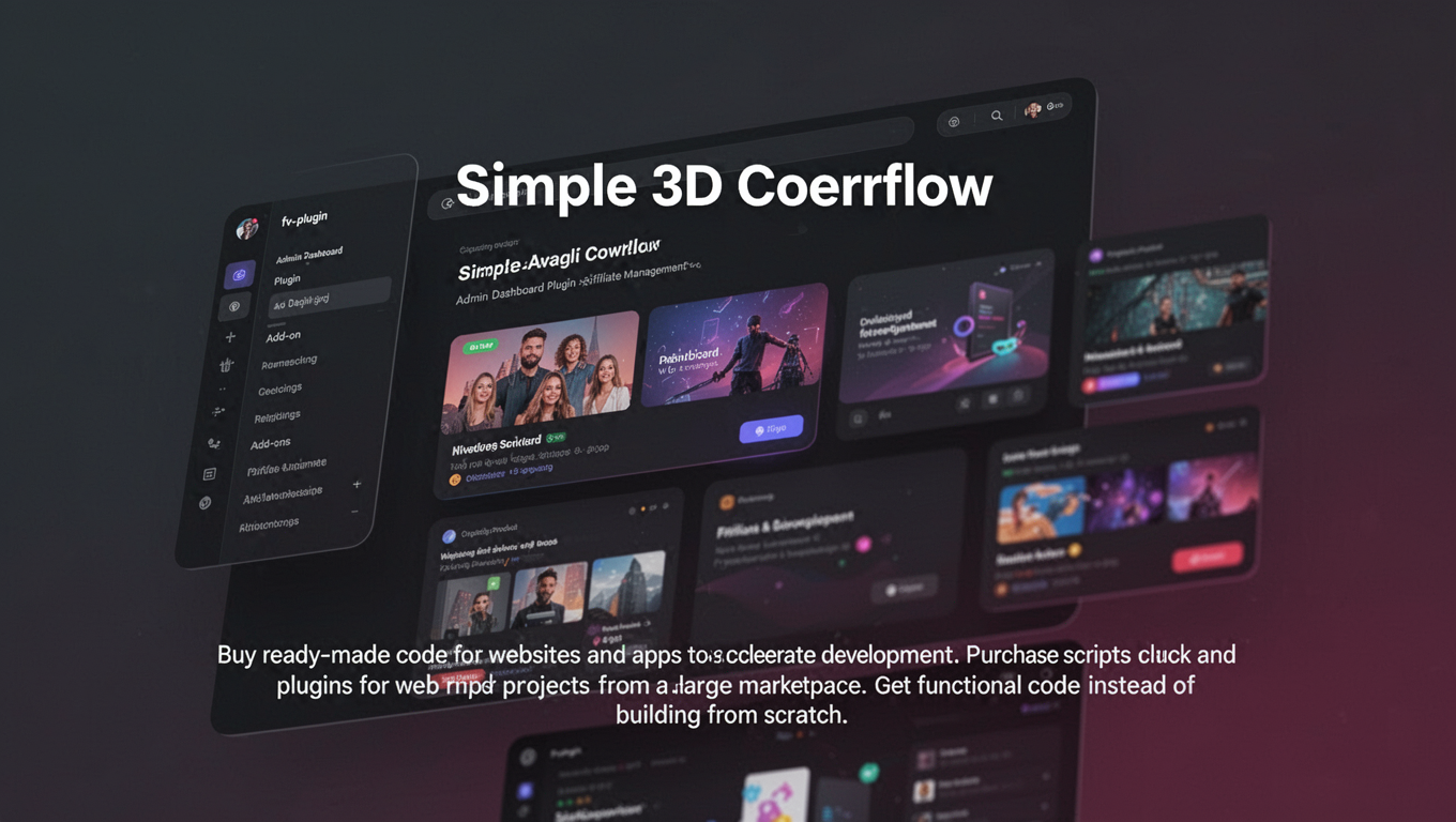 Preview of Simple 3D Coverflow