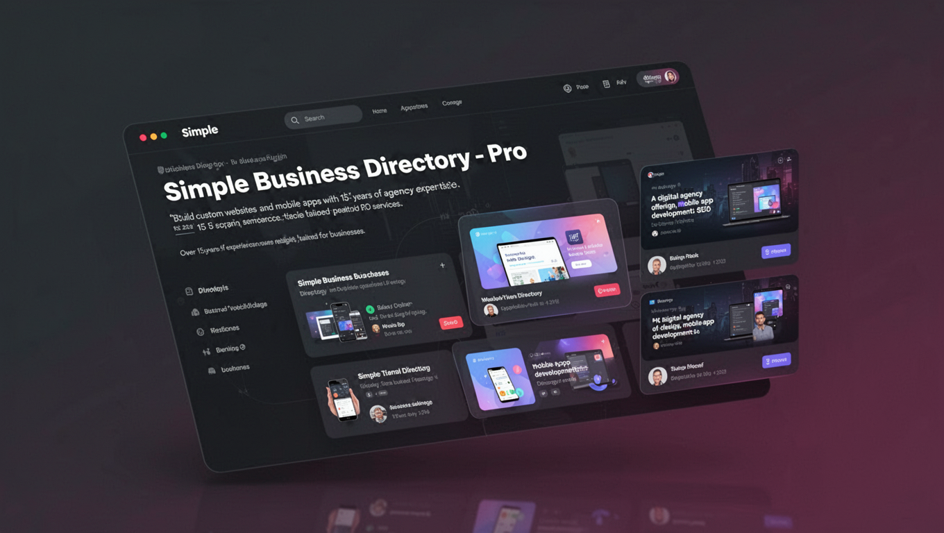 Preview of Simple Business Directory - Pro