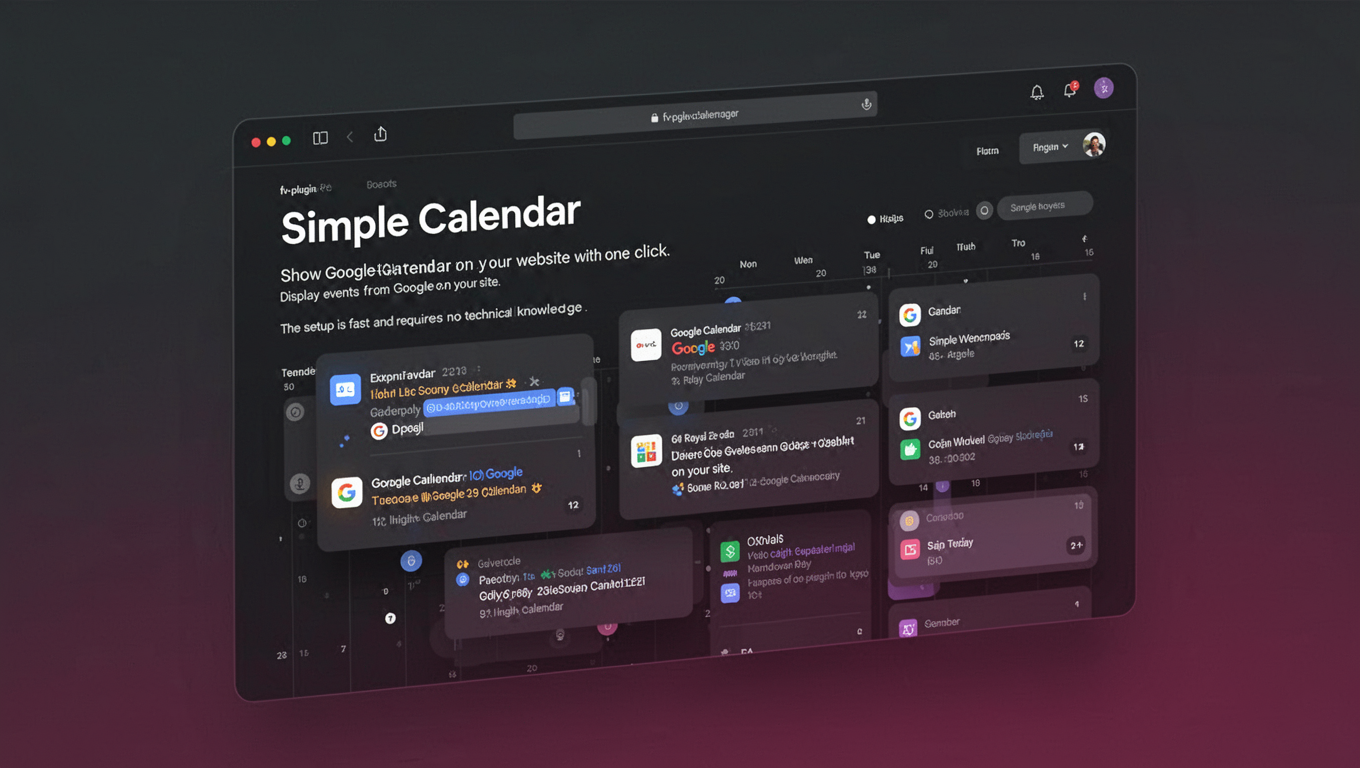 Preview of Simple Calendar