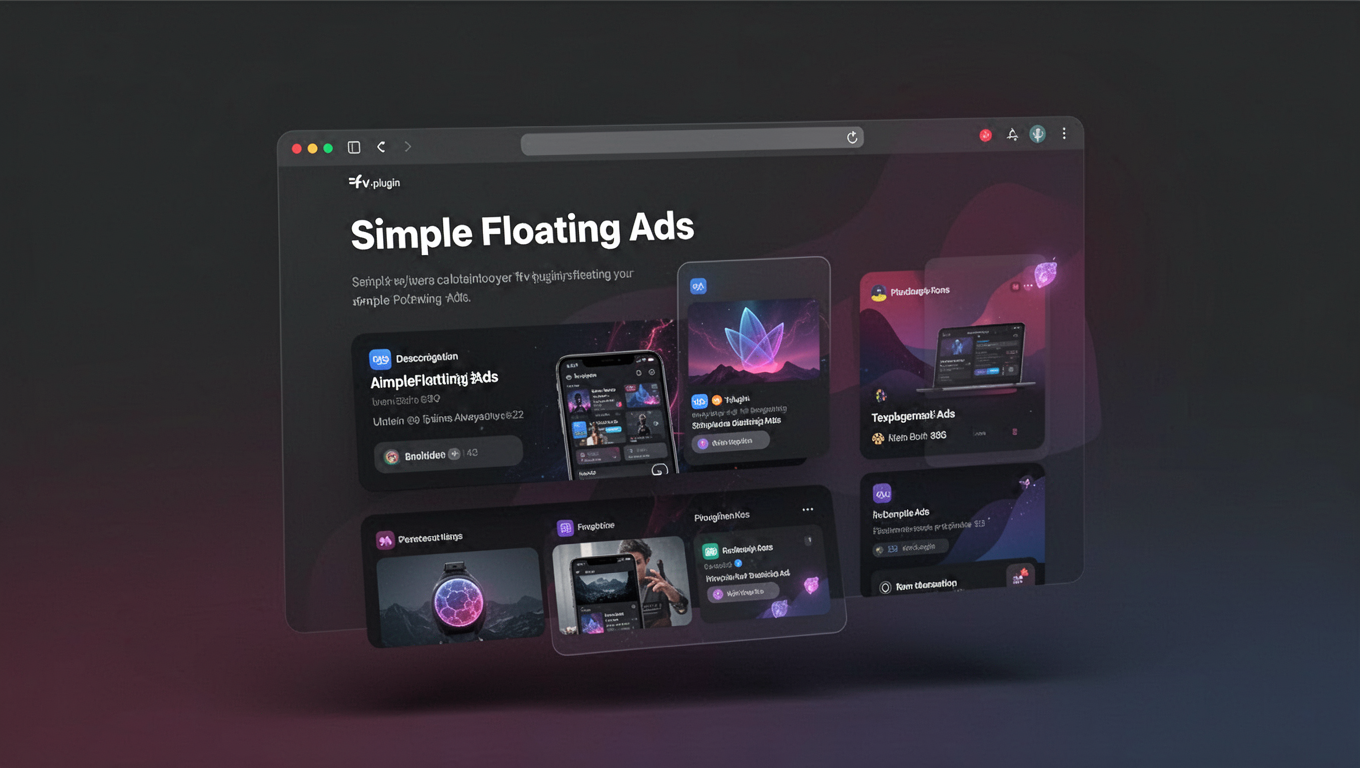 Preview of Simple Floating Ads