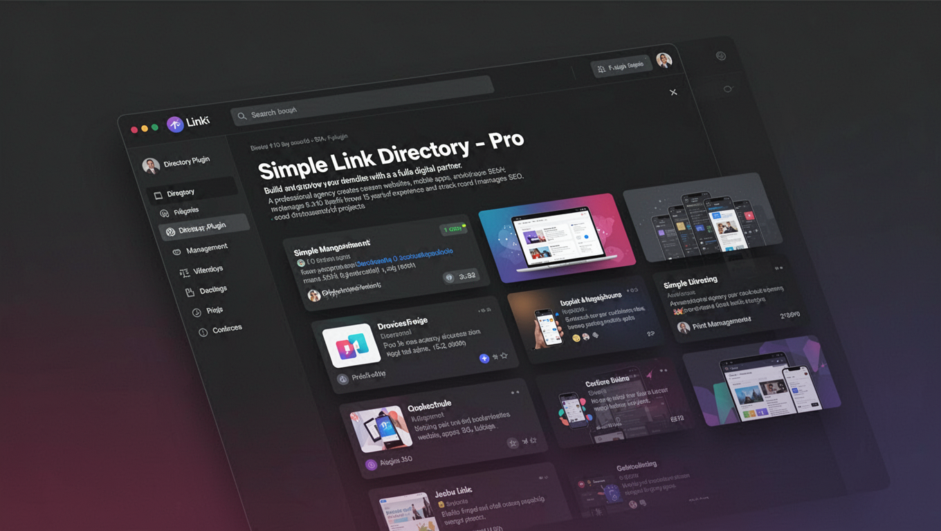 Preview of Simple Link Directory - Pro