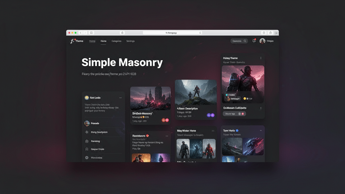 Preview of Simple Masonry