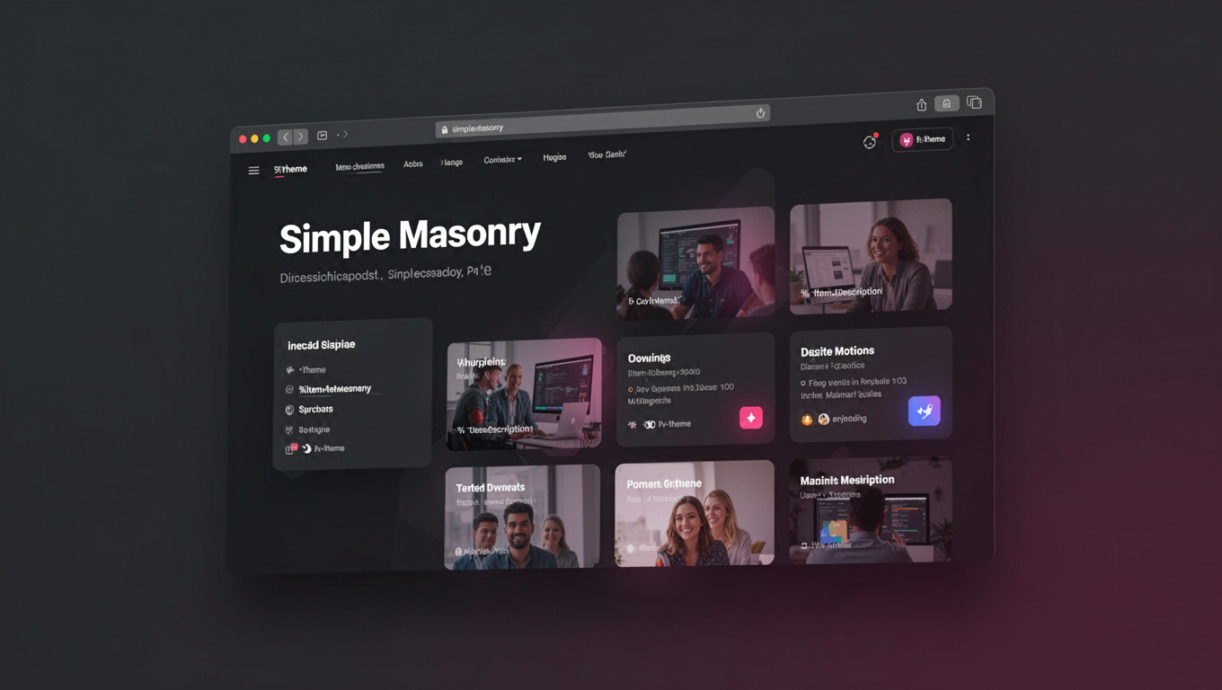 Preview of Simple Masonry