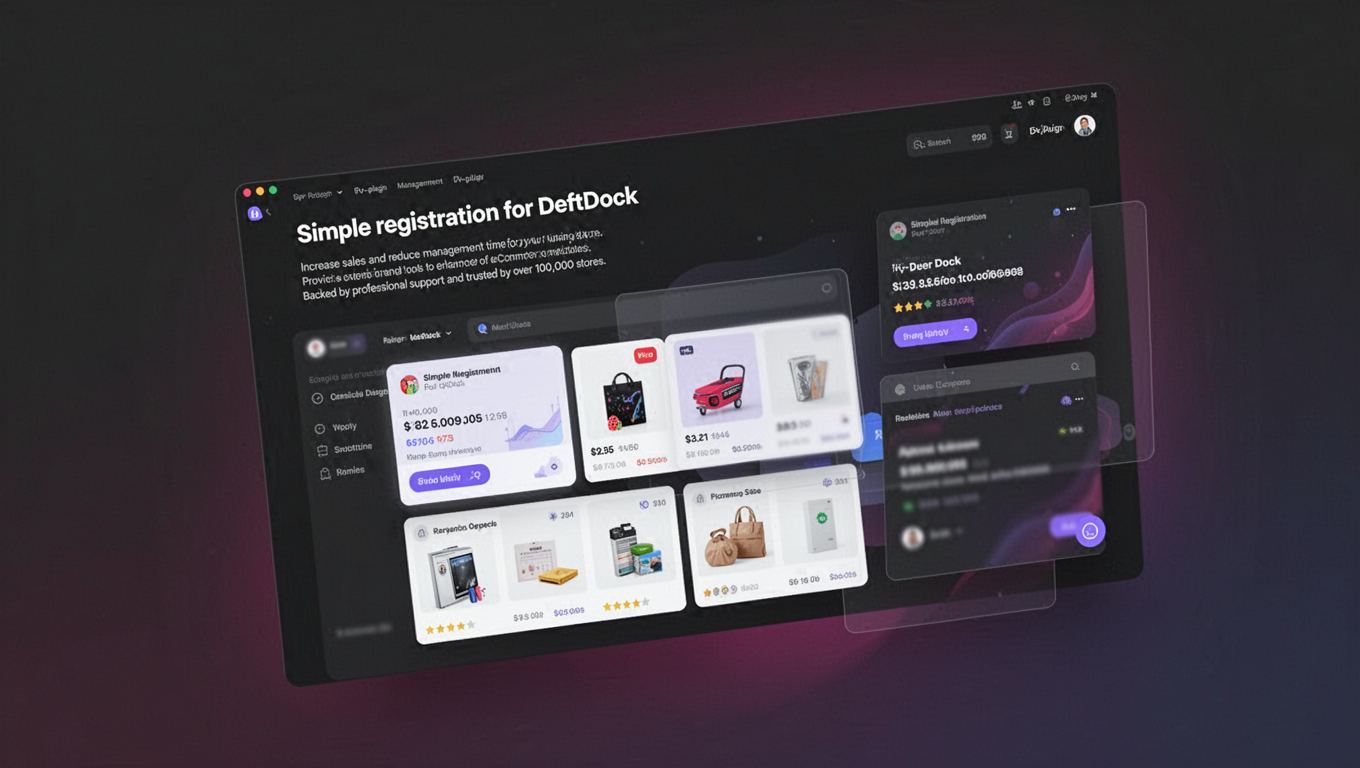 Preview of Simple registration for DeftDock
