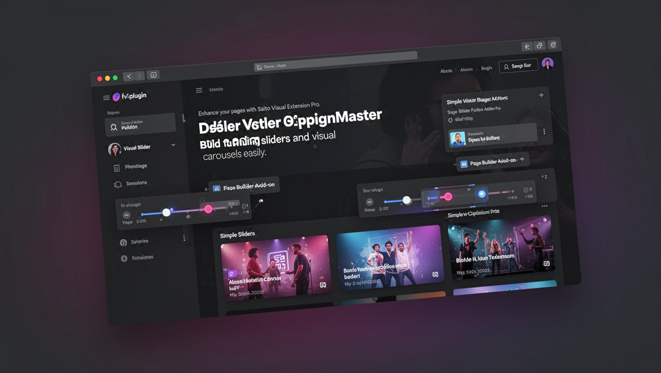 Preview of Simple Slider Addon For DesignMaster