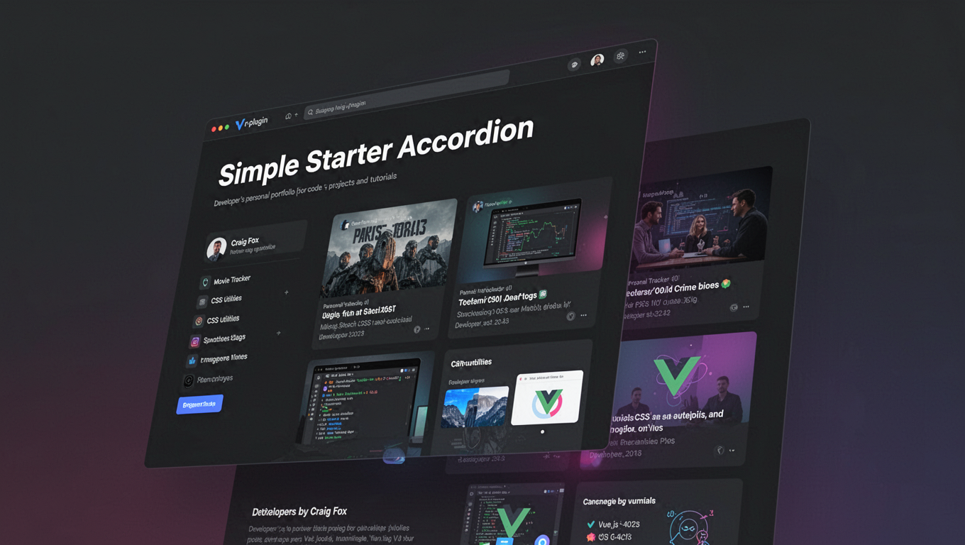 Preview of Simple Starter Accordion