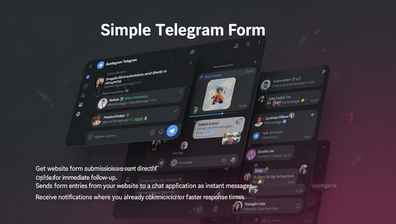 Preview of Simple Telegram Form