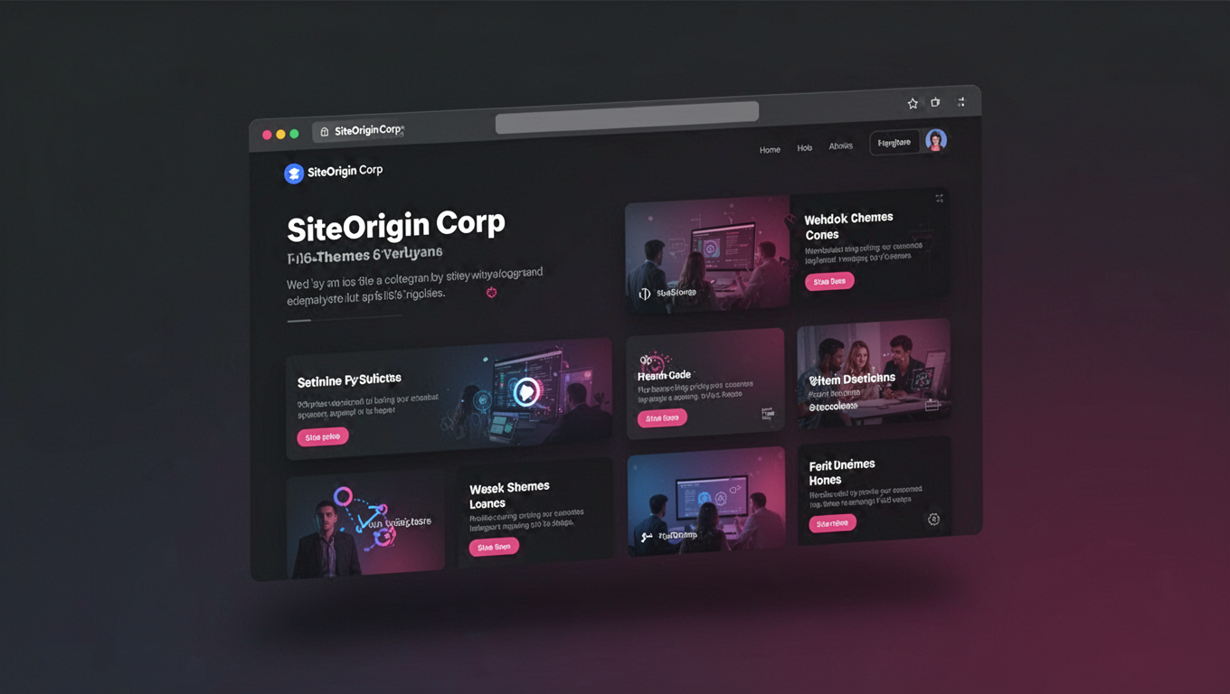 Preview of SiteOrigin Corp
