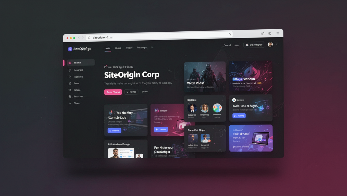 Preview of SiteOrigin Corp