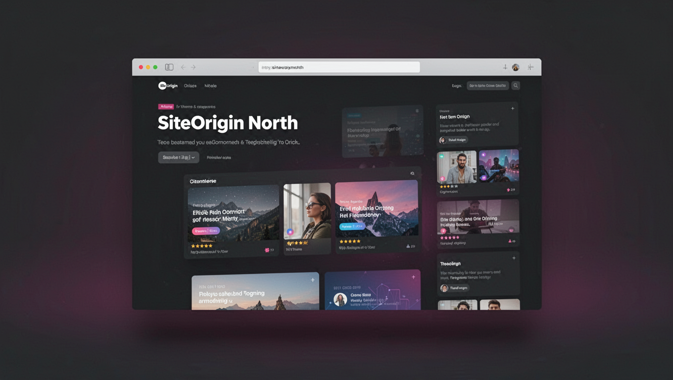 Preview of SiteOrigin North